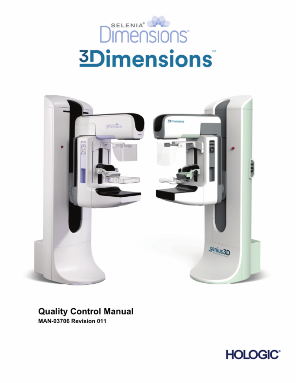 Selenia Dimensions 3d Quality Control Manual Rev 011 Nov 2021 Pdf Download 4532